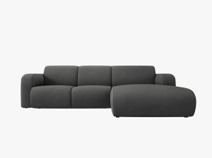 COLTAR MOLINO, DREAPTA, 4 LOCURI, 250 CM, DIVERSE CULORI SI MATERIALE, DESIGN DEOSEBIT - Img 7