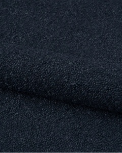 COLTAR PE STANGA, CU 3 LOCURI JODIE, 224X162 CM, ADANCIME SCAUN 62 CM, ALBASTRU INCHIS, TAPITAT CU TAPITERIE DIN TEXTIL BOUCLE BALOO, MICADONI - Img 3