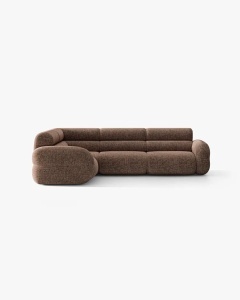 COLTAR PE STANGA NEO, MARO, 295X210 CM, TAPITAT CU TAPITERIE DIN TEXTIL CHENILLE SILENCIO, MICADONI
