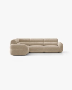 COLTAR SIMETRIC NEO, BEJ INCHIS, 295X295 CM, TAPITAT CU TAPITERIE DIN TEXTIL CHENILLE GOLD, MICADONI