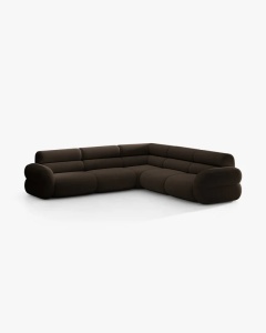 COLTAR SIMETRIC NEO, MARO, 295X295 CM, TAPITAT CU TAPITERIE DIN TEXTIL BOUCLE BALOO, MICADONI - Img 2
