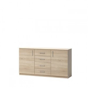 COMODA CU SERTARE GLOBAL 04 160CM DIVERSE VERSIUNI DIN PLACI LAMINATE - Img 2