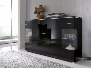 COMODA EXCLUSIVISTA LANGREO DIN PLACI LAMINATE SI MDF - Img 1