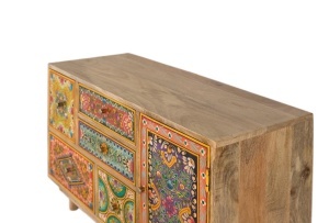COMODA LIVING, CODE 1954, 81CM, LEMN DE MANGO, ARTIM GROUP SELECTION - Img 4