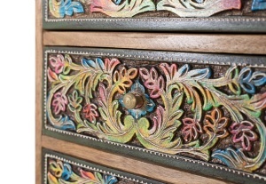 COMODA LIVING/DORMITOR, ARTIM 99CM, DIN LEMN DE MANGO, REALIZATA MANUAL, ARTIM GROUP SELECTION - Img 6