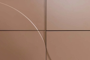COMODA LIVING SAVOY 150CM, 3D, REALIZATA DIN MDF SI PLACA CERAMICA, CULOARE TRAVERTIN, ARTIM GROUP SELECTION - Img 8
