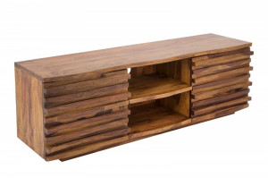 COMODA TV 150CM, BOARD, COD 38411, DIN LEN MASIV DE TRANDAFIR, DESIGN RUSTIC - Img 5