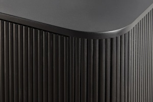 COMODA TV, GATSBY 160CM, LEMN DE MANGO, NEGRU/AURIU, ARTIM GROUP SELECTION - Img 6