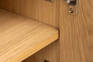 COMODA TV, GRANDEZZA 180CM, PRODUS DIN FURNIR LEMN SI METAL, ASPECT STEJAR, ARTIM GROUP SELECTION - Img 2