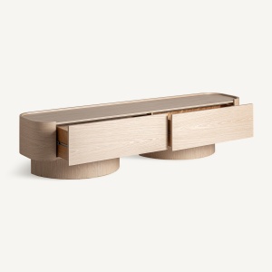 COMODA TV PRAYSSAC 220CM, DIN FURNIR DIN LEMN, DESIGN CONTEMPORAN, VICAL HOME - Img 3