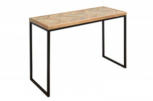 CONSOLA DIN LEMN MASIV MANGO FUSION 38022- DESIGN VINTAGE/INDUSTRIAL - Img 5