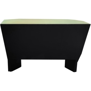 CONSOLA PRISMA COLOR 127 CM, CONFECTIONATA DIN MDF SI STICLA OGLINDA, STIL MODERN - Img 7