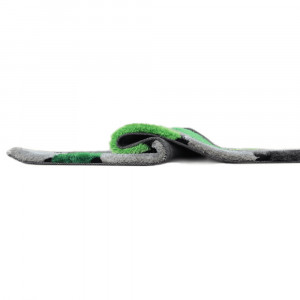 Covor 140x200 cm, verde/gri/negru, PEBBLE TYP 1, 0000201380 - Img 4