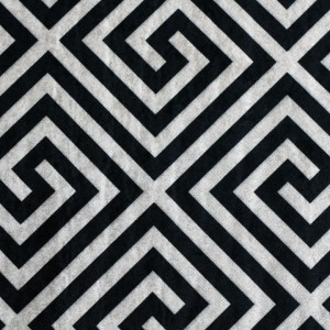 Covor, model negru-alb, 160x230, MOTIVE, 0000229172