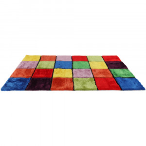 Covor, roşu/verde/galben/violet, 200x300, LUDVIG TYP 4, 0000201408 - Img 3
