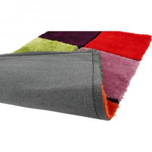 Covor, roşu/verde/galben/violet, 80x150, LUDVIG TYP 4, 0000201401 - Img 1