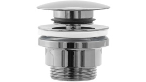 DOP LAVOAR REA UNIVERSAL, CU CLICK CLACK, CROM, DIN ALAMA, CALITATE SUPERIOARA - Img 1