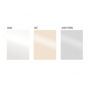 DULAP COLT VENTO ALB DN 100-82 STIL MODERN HALMAR - Img 2