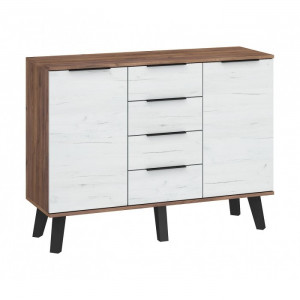 DULAP/COMODA SVEN 2D4S DIVERSE VERSIUNI DIN PLACI LAMINATE SI LEMN VLD - Img 1
