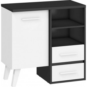 DULAP CU SERTARE NORDIS 1D2S DIVERSE NUANTE DIN PLACI LAMINATE DE CALITATE DESIGN SCANDINAV - Img 2