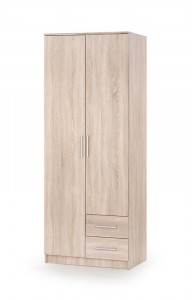 DULAP LIMA S-2, STEJAR SONOMA, DIN PAL MELAMINAT, STIL MODERN, HALMAR - Img 1