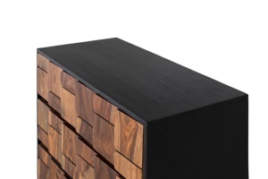 DULAP LIVING 80CM, COD 2283, LEMN DE MANGO, GINER Y COLOMER, STIL MODERN - Img 4