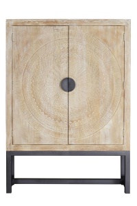 DULAP LIVING VIRI, 176CM, LEMN DE MANGO, REALIZAT MANUAL, ARTIM GROUP SELECTION - Img 2