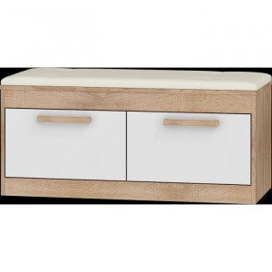 DULAP PENTRU PANTOFI DIN LEMN SI PIELE ECOLOGICA MAXIMUS 2D (MXS-38) - Img 3