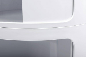 DULAPIOR COMBI 5, ALB, DIN ABS, STIL MODERN - Img 4