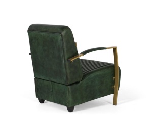 FOTOLIU, 1748, DIN PIELE VERDE INTENS SI METAL, ARTIM GROUP SELECTION - Img 4