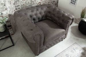 FOTOLIU CLASIC, CHESTERFIELD II GRI ANTICHIZAT, COD 40519 - Img 3