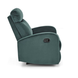FOTOLIU CONFORTABIL WONDER, VERDE, TAPITERIE DIN CATIFEA, CU FUNCTIE DE RABATARE, STIL MODERN - Img 5