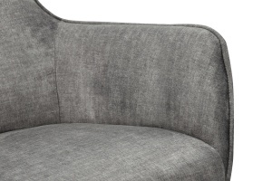 FOTOLIU CU TABURET, VOGUE ROTATIV 360 GRADE, MATERIAL TEXTIL FIN GRI SI CADRUL METALIC, ARTIM GROUP SELECTION - Img 5