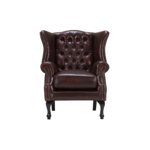 FOTOLIU DE LUX CHESTERFIELD PITTSFIELDS, DIN PIELE NATURALA, CULOARE ROSU, ARTIM SELECTION