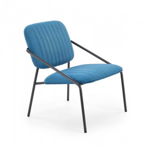 FOTOLIU DENNIS ALBASTRU/NEGRU STIL MODERN HALMAR - Img 1