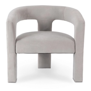 FOTOLIU DEOSEBIT, ARTIM MEBLE, REALIZAT DIN MATERIAL CATIFEA GRI SI METAL, STIL MODERN - Img 2
