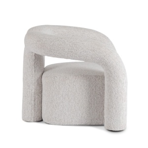 FOTOLIU DEOSEBIT, INDIVIDUAL, ARTIM MEBLE, REALIZAT DIN MATERIAL TEXTIL BOUCLE GRI, STIL MODERN - Img 3