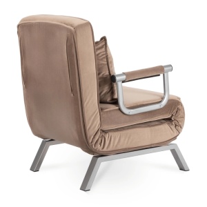 FOTOLIU RABATABIL, ARTIM MEBLE, REALIZAT DIN MATERIAL CATIFEA BEJ SI METAL, STIL MODERN - Img 4