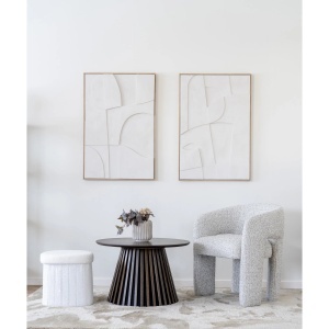 FOTOLIU RELAXARE MONROE, DIN LEMN SI TEXTIL, CULOARE BEJ, HOUSE NORDIC - Img 2