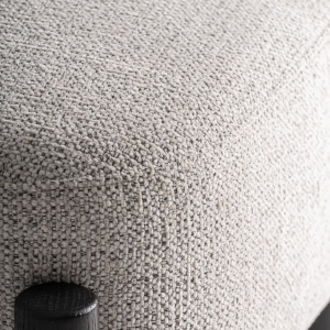 FOTOLIU SINDHU, REALIZAT DIN LEMN DE FRASIN SI TEXTIL, CULOARE BEJ/GRI, REALIZAT MANUAL, VICAL HOME - Img 5