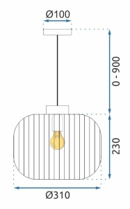 Lampa APP1069-CP - Img 4