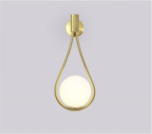 LAMPA de perete APLICA din sticla Sfera GOLD APP603-1W - Img 2