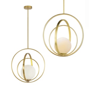 Lampă de tavan APP1217-1CP Gold - Img 1