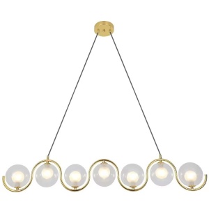 Lampă de tavan APP1441-7CP GOLD - Img 1