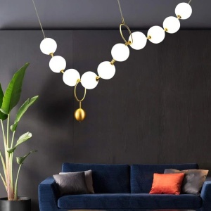 Lampă de tavan LED APP1444-10CP GOLD - Img 2