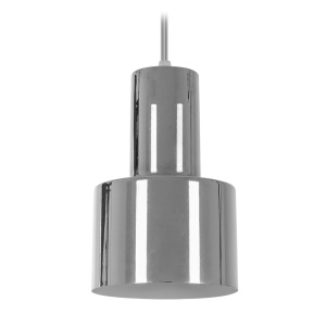 Lampă de tavan modernă din metal cromat argintiu - Img 3