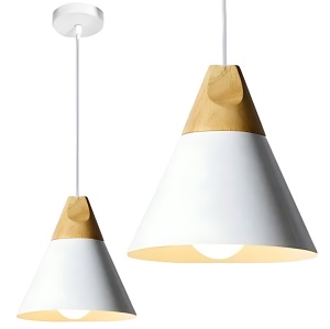 Lampa DE TAVAN SUSPENDABILA Scandi A alb