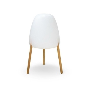 LAMPA DECORATIVA ROCKET, CONFECTIONATA DIN LEMN, CU TELECOMANDA - Img 2
