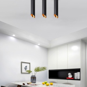 LAMPA PLAFON MODERNA AURIE NEAGRA 30 CM APP572-1C - Img 4