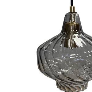 Lampă suspendată APP1122-1CP Black - Img 2